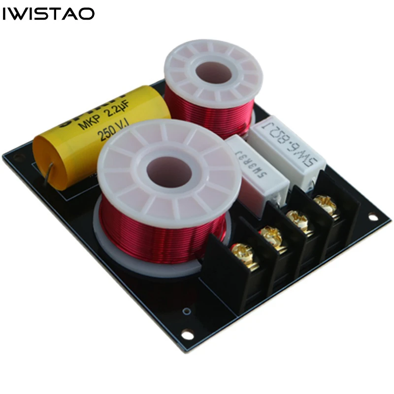 

IWISTAO Full Range Speaker RCL Notch Filter Wave Trap improved Tooth Sound Stronger Vacuum Tube Taste HIFI Audio DIY