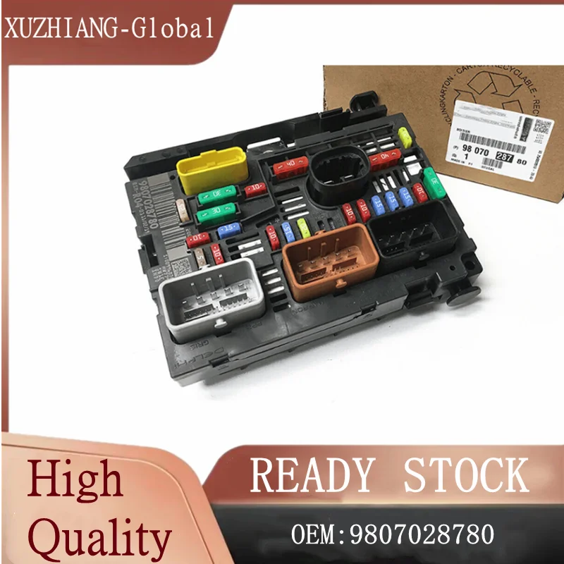 

Brand New R03 R04 R05 R20 L04 Fuse Box BSM 9807028780 For Peugeot 307 308 607 807 Partner Expert Mk3 Citroen C4 Berlingo