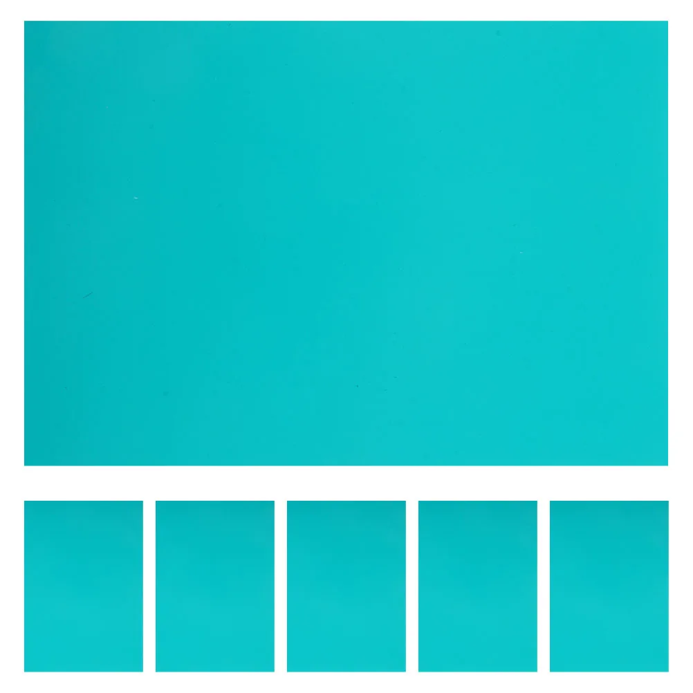 6 Pcs Linoleum Printmaking Kit Soft Carving Blocks Long Lasting PVC Sheets Craft Engraving Plates Detailed Stamps Smooth Cutting