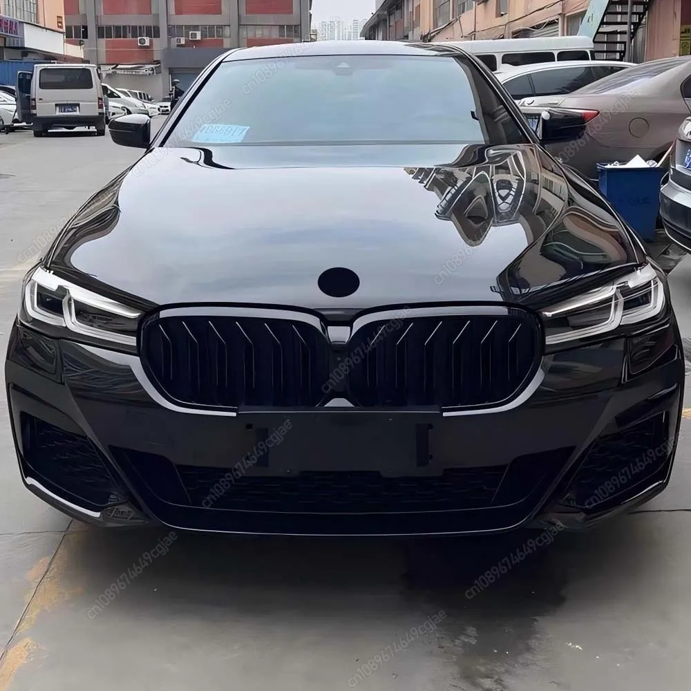 

Car Kidney Grille For BMW 5 Series G30 G31 F90 (M5) LCI 2020 To 2023 Gloss Black M Style Body Kits Front Bumper Auto Decor Grill