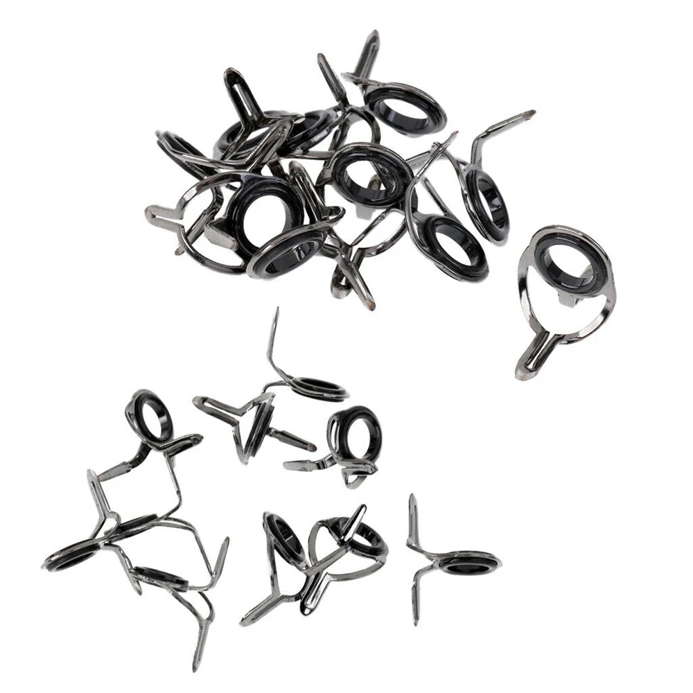 

Two-foot guide Ring Fishing Accessories Eye Guides Wire Loop Eye Rings Circle Ring Stainless Steel Fishing Rod Guides Tips