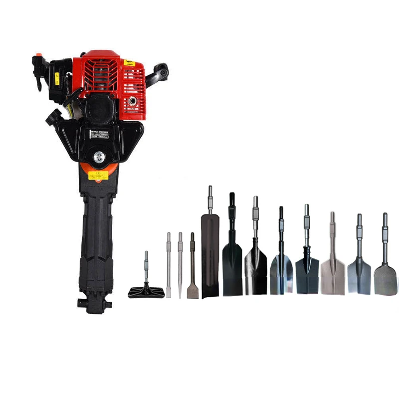 

electric pick industrial grade 65 broken pick rock drill rammer chisel tree digging shovel electric tree digger