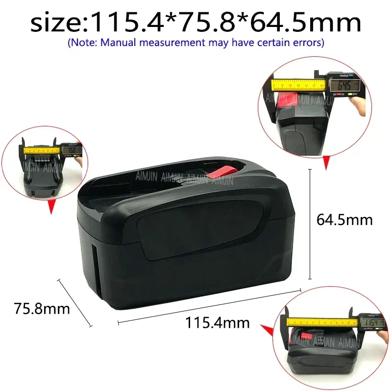 For BOSCH 18V 4800mAh PBA PST PSB PSR Rechargeable Li-ion Battery Home Gardening Tools (Type C Only) AL1810CV 1PCS