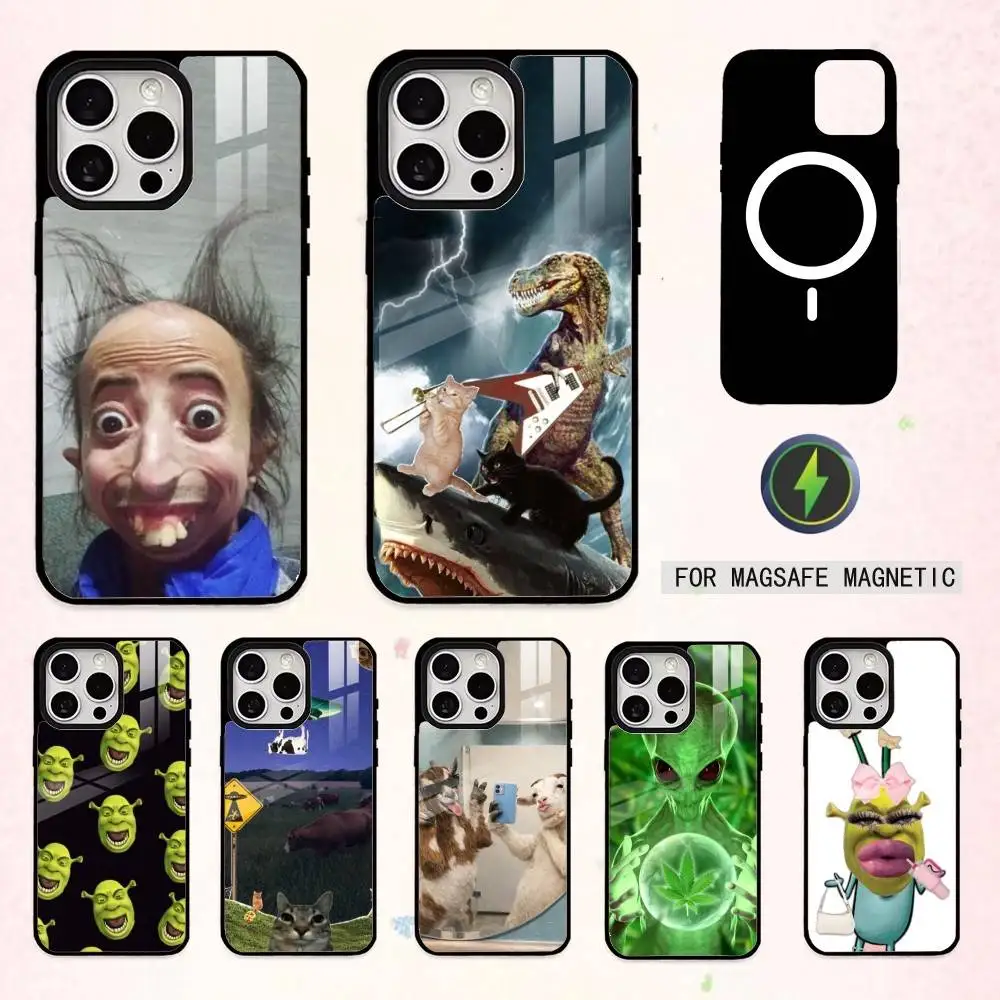 

Random ahh wallpaper Phone Case For iPhone17,16,15,14,13,12,11 Plus,Pro Max Magnetic For Magsafe Wireless Charging