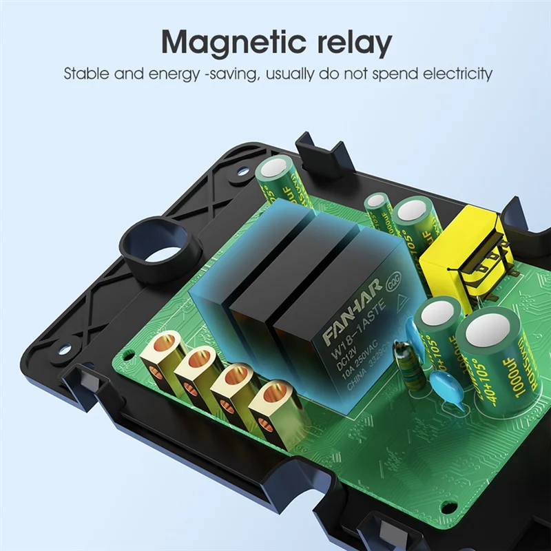 

ABMR-Tuya Zigbee Smart Switch Home Magnetic Relay Wall Touch Switch Remote Control ABS