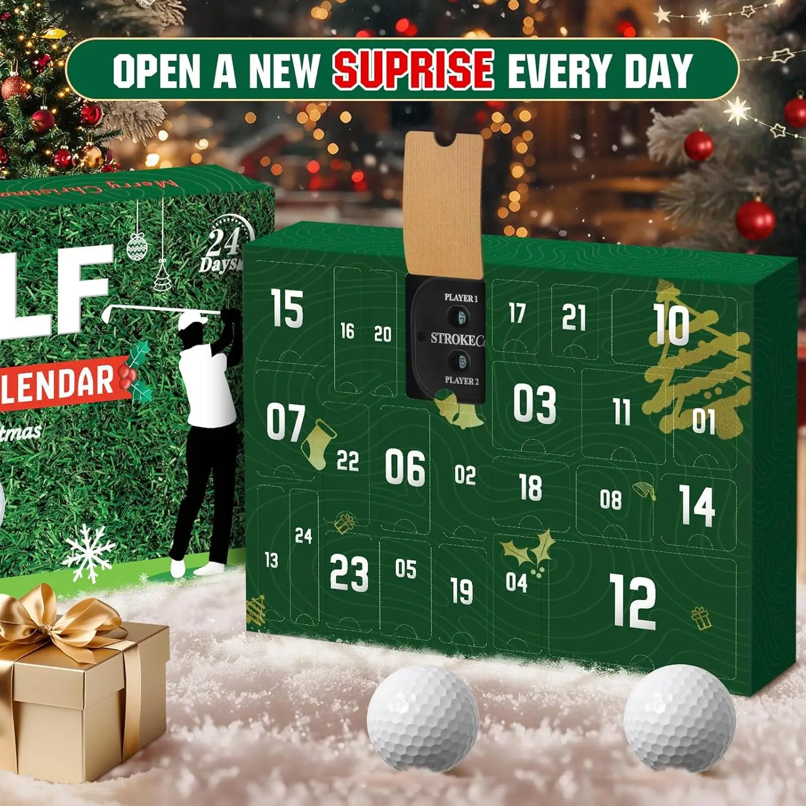 

Holiday Countdown Calendar 24 Days Golf Tools Vacation Countdown Calendars For Women Men Teens Boys Girls Father Husband
