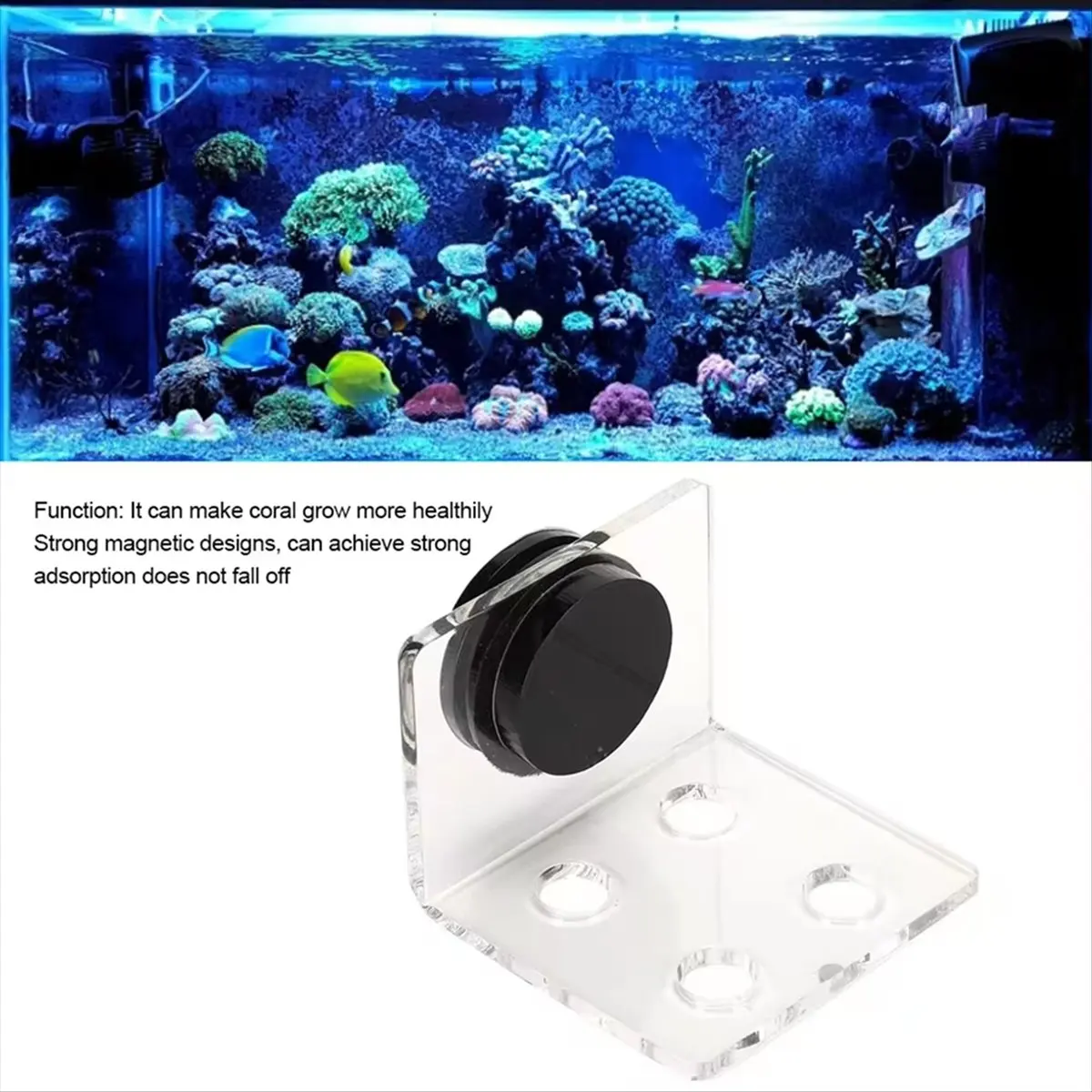 ad11]-acrylic-coral-rack-aquarium-fish-coral-rack-bracket-acrylic-strong-suction-coral-frag-rack-bracket-coral-rack-23-hole