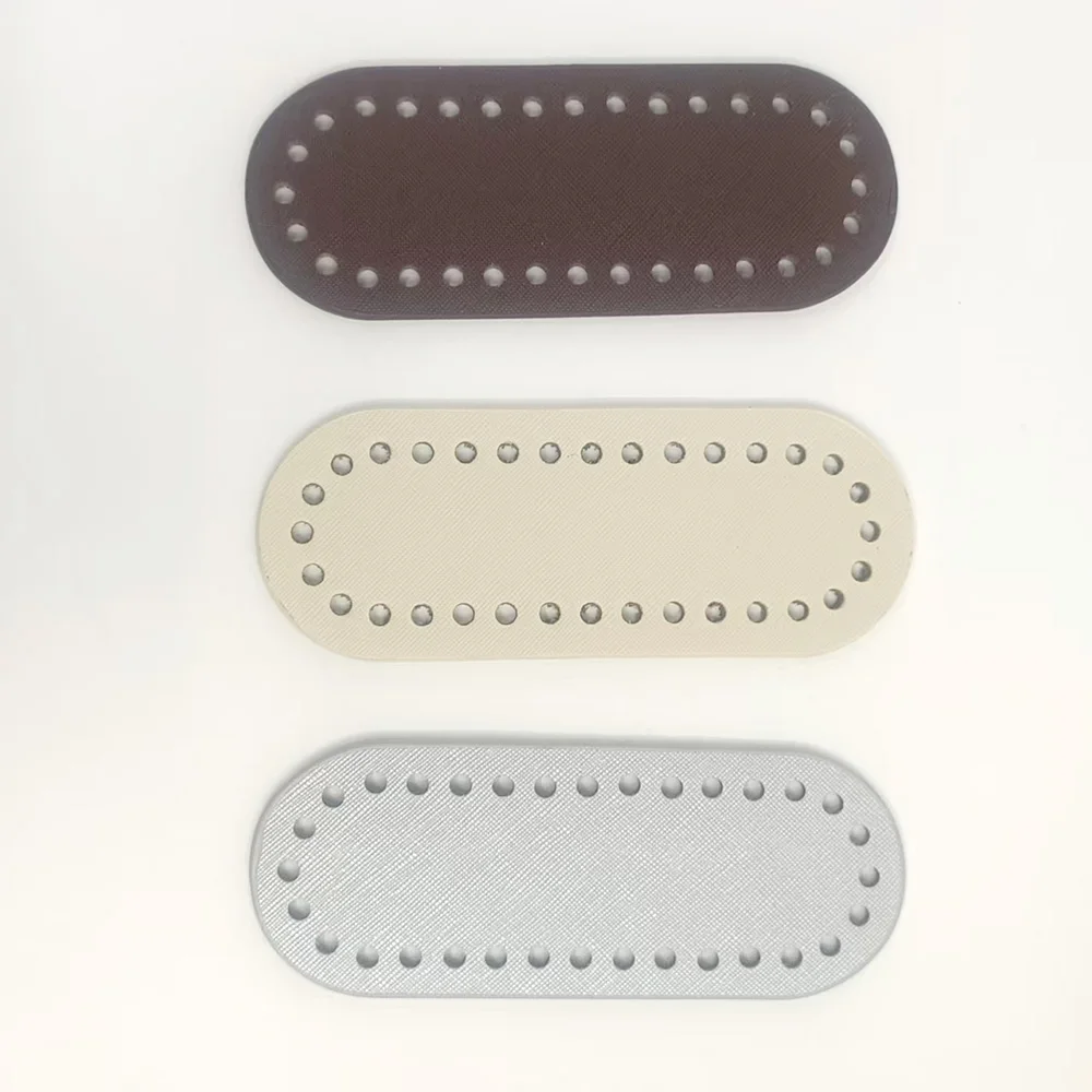 3Pcs/Set 14.5cm Mini Bag Bottom DIY Knitting Yarn Bag Bottom Plate Bag Hardware Accessories Handmade Knitting Bag Bottom Pad (14.5)