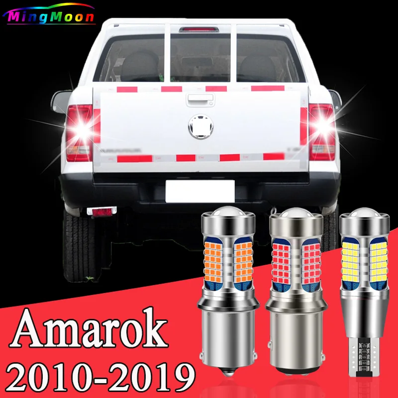 Reverse Light 2x LED Backup Bulb Accessories For VW Volkswagen Amarok 2010-2019 2011 2012 2013 2014 2015 2016 2017 2018