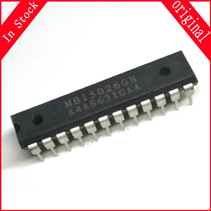 1pcs/lot MBI5026GN DIP-24 MB15026GN LED Driver Chip MB15026 In Stock