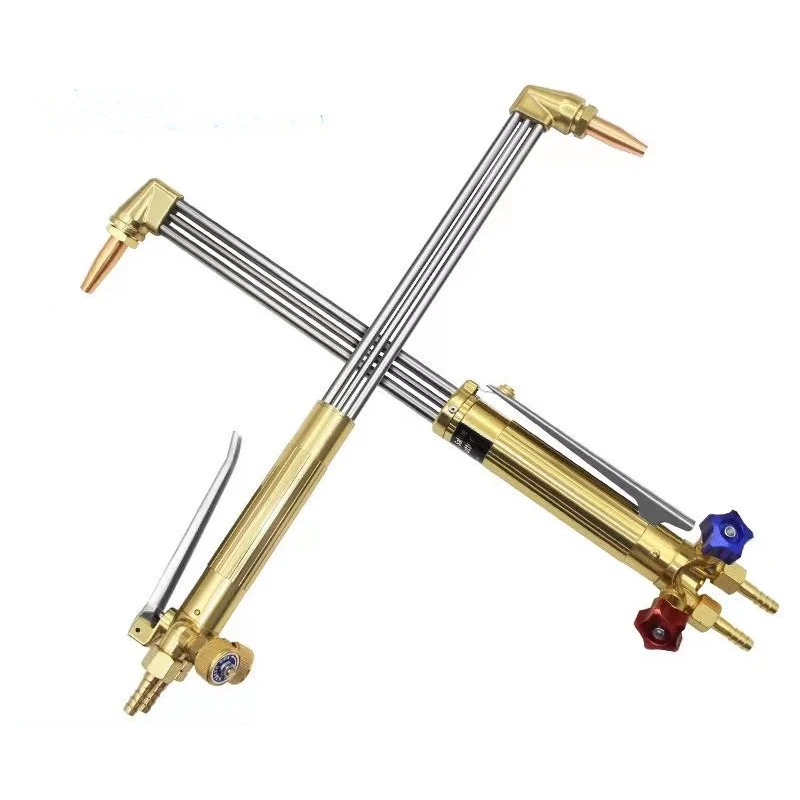 

Stainless Steel Three-Tube Cutting Torch Anti-Backfire Cutting Torch Japanese Style Isobaric Cutting Torch 200 Type Isobaric