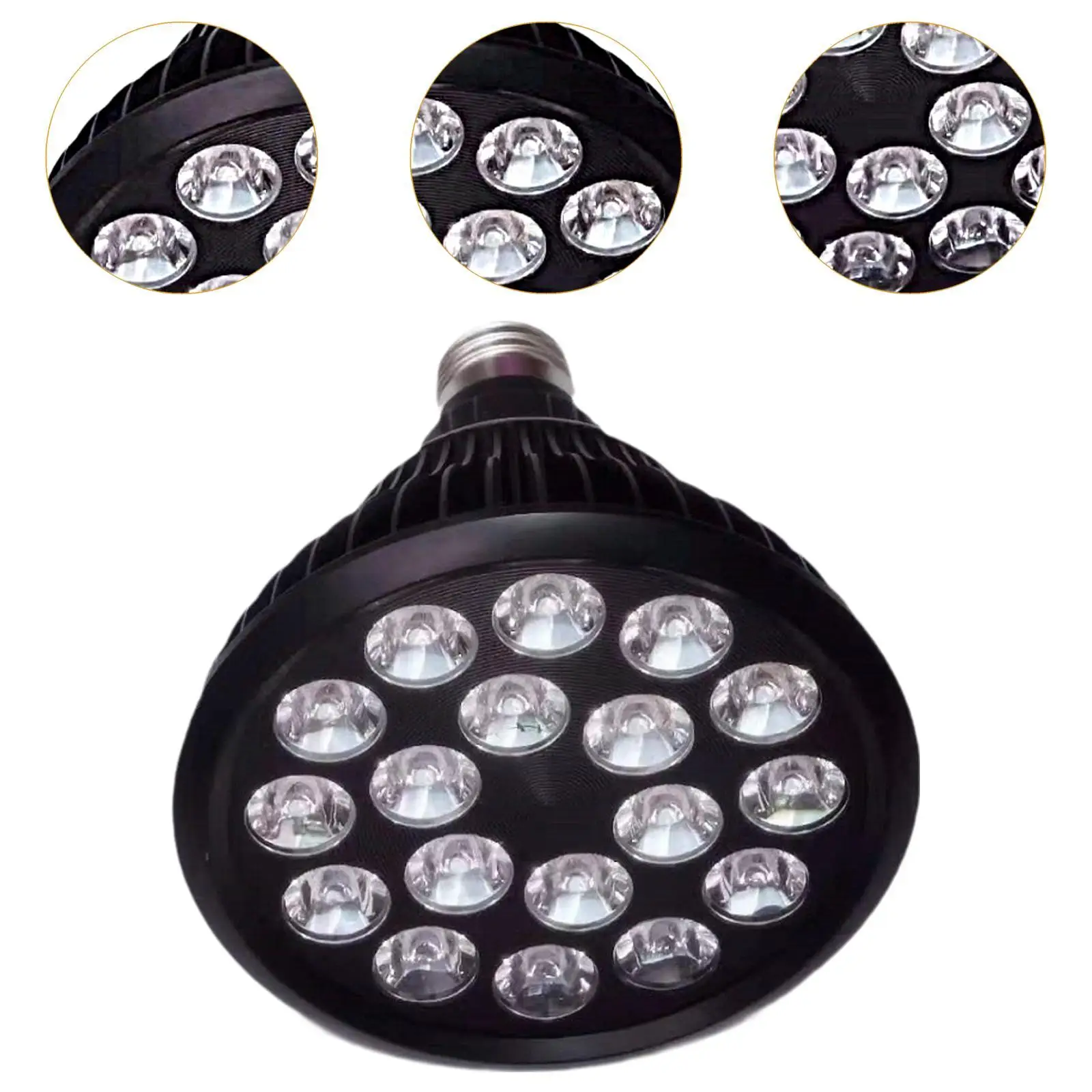 E27 LED Light Bulb 54W Red 660nm 850nm for Skin Care Face and Body Indoor Household Use Only Bulb
