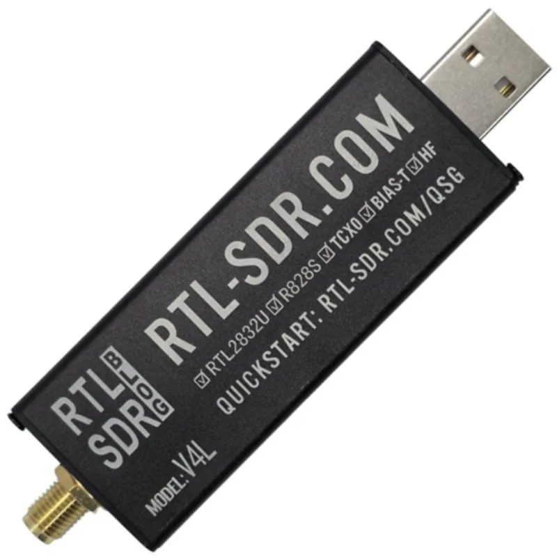RTL-SDR Blog V4L R828S RTL2832U SDR Dongle 1PPM TCXO SMA Software Defined Radio Receiver
