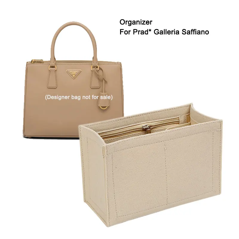 For Galleria Saffiano Inner Bag Storage Bag Large Medium And Small Lining, Purse Insert Organizer With Zipper Pocket