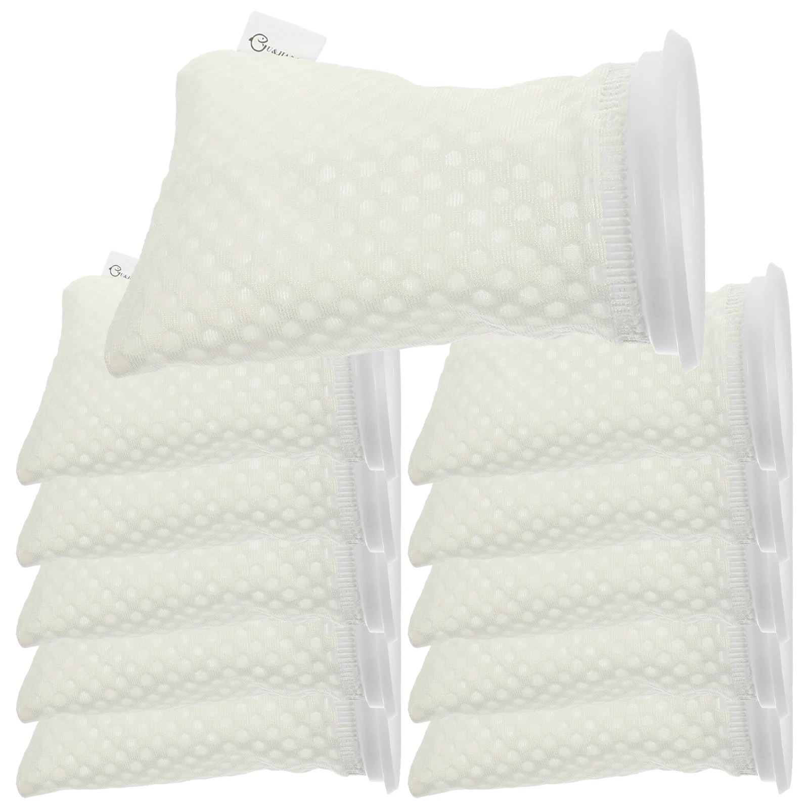 

11 Pcs 4 Inch Aquarium Filter Socks Fish Tank Debris Trapping Water Purifying Replacement Professional Grade 3D