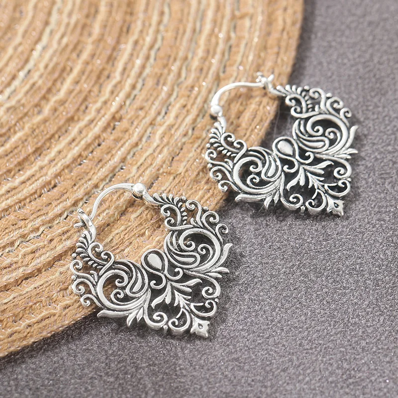 خمر البوهيمي متناظرة القرط مجوهرات القرط للنساء الكمال مجوهرات عيد الميلاد هدايا الذكرى السنوية لأحبائك #3