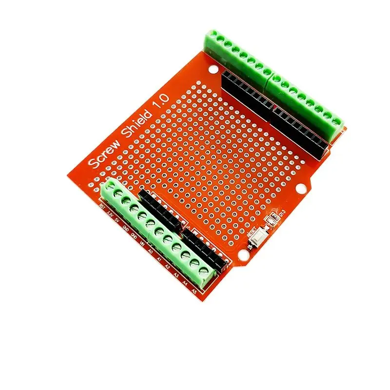 Proto Screw Shield V1.0 Scheda di espansione prototipo terminale assemblato per scheda terminale microcontrollore Arduino UNO R3
