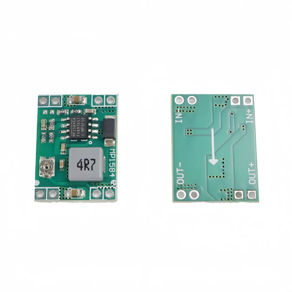 1-100PCS MP1584EN 3A Mini Step Down Buck Converter DC-DC 24V to 12V 9V 5V 3V Adjustable Step Down Module Replace LM2596