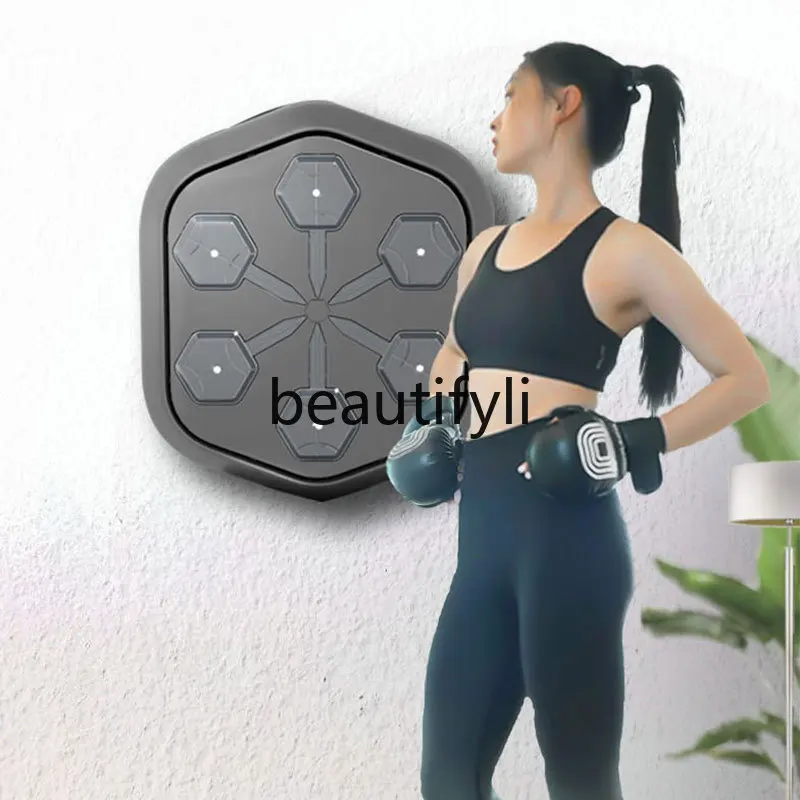 Intelligent music boxing machine decompression wall target professional fitness training equipment boxing home