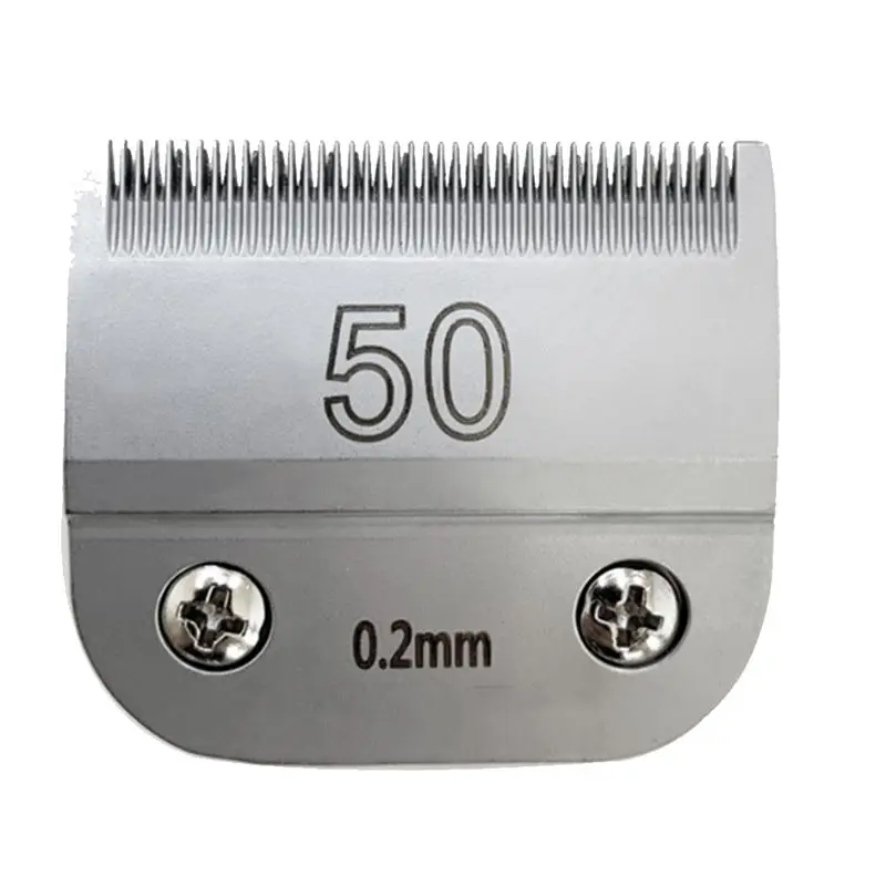 

A33F Trend 50, съемное стальное лезвие для ухода за собаками для Andis, Oster A5 и 76, машинки для стрижки животных Wahl Km, длина выреза 1/125 дюйма 0,2