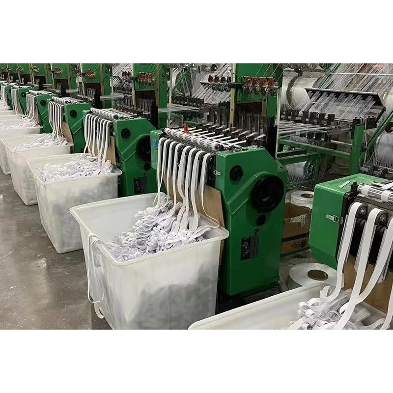 

Ribbon machine, hemming belt machine, reflective belt machine