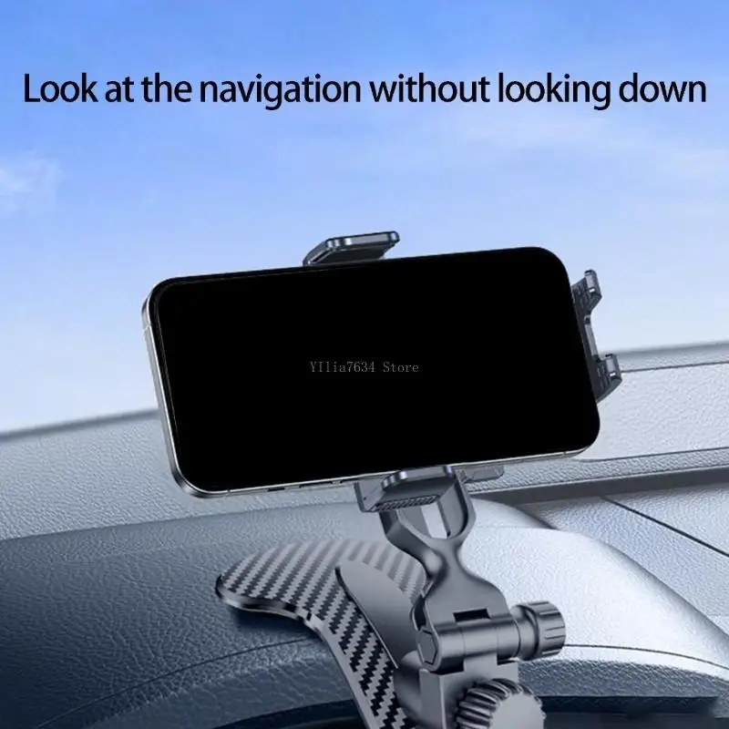  Multifunctional Car Phone Holder 360-Degrees Flexible Adjustment Universals Auto Phone Stand