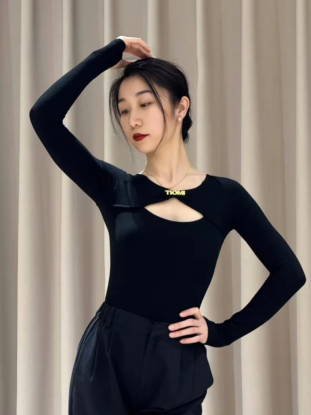 tiomi-danse-latine-longue-sve-haut-femme-chaud-enseignant-orm-conception-poitrine-danse-automne-hiver-polyvalent-fitn-vetements-de-sport