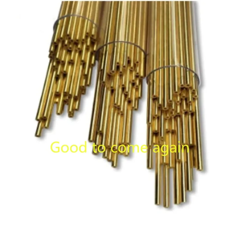 Increase Height Copper Electrode Tube Single Hole Brass Tube 0.5/0.6/0.7/0.8/1.0/1.2/1.5/2.0/3.0mm*Length 600mm for EDM Drilling