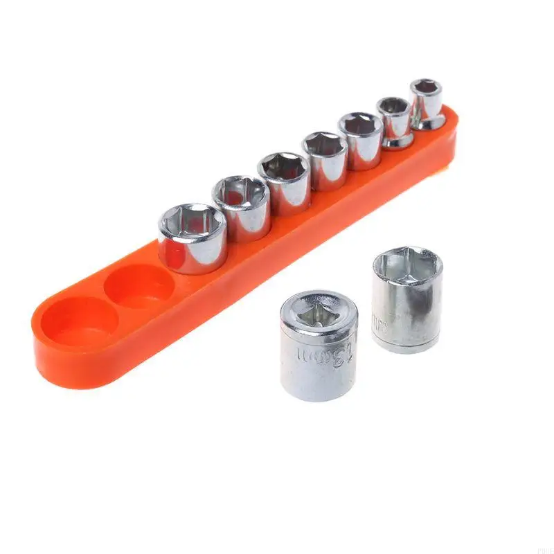 

P0UE 9Pcs/Set Wrench Hexagon for Head DIY Fix Repair Hand Tool 5-13mm Socket Adapter