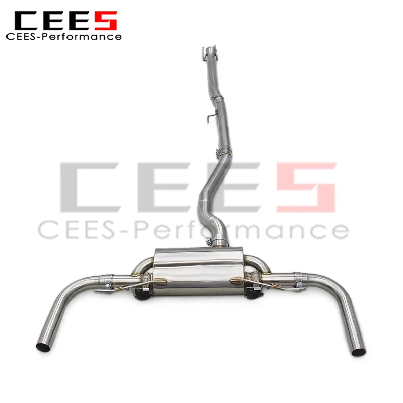 

Cat-Back for Mercedes-Benz CLA45 AMG 2.0T (2014-2023) Vacuum Valve Single Tube Stainless Steel Exhaust Pipe System