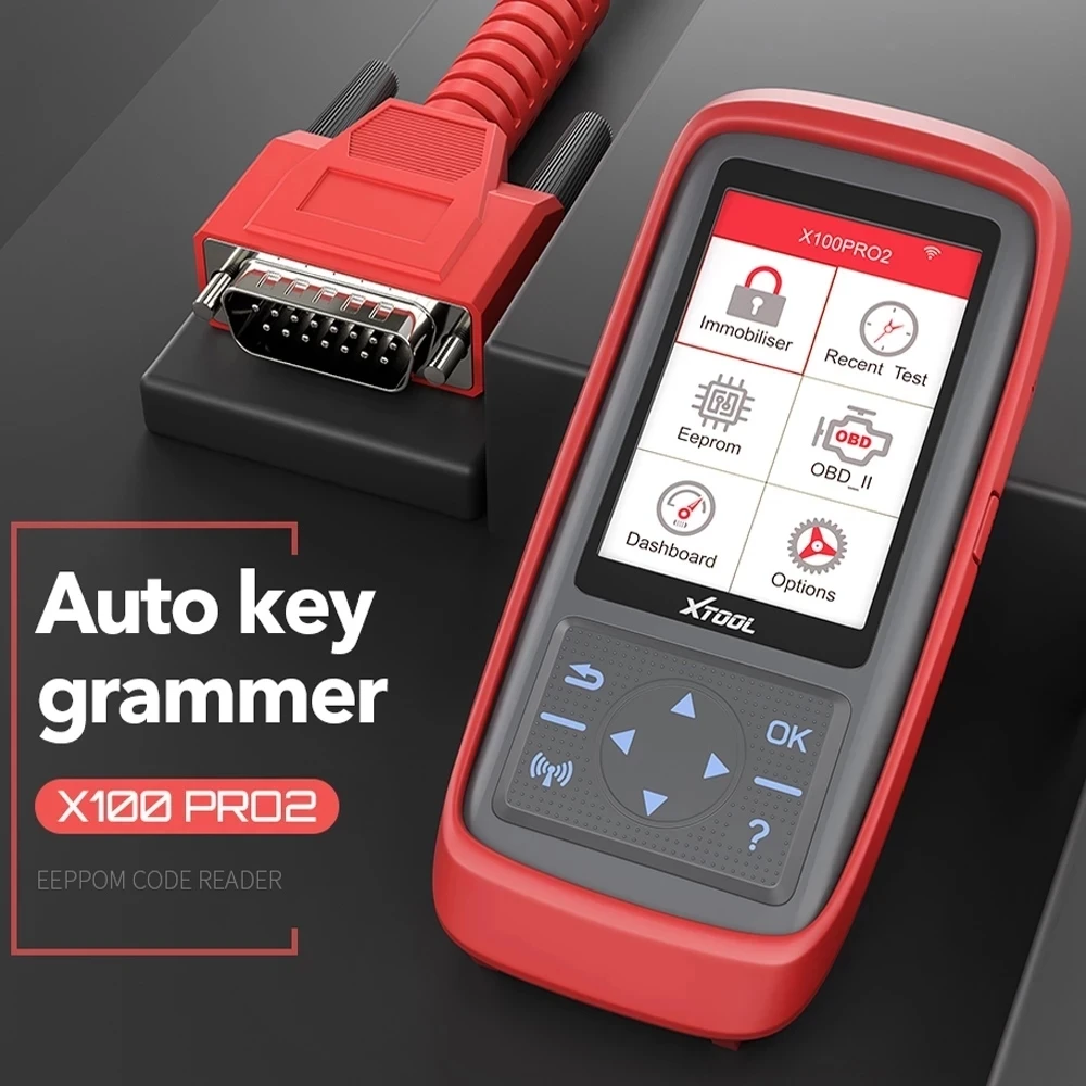 XTOOL X100 Pro2 OBD2 Automotive Scanner Key Programmer with EEPROM Adapter Code Reader Car Diagnostic Tools Lifetime Free Update