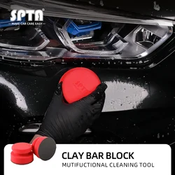 (Bulk Sale 1-15PCS) SPTA Magic Clay Sponge Cleaning Eraser Hand Wax Polish Pad for Car Glass Auto Detailing