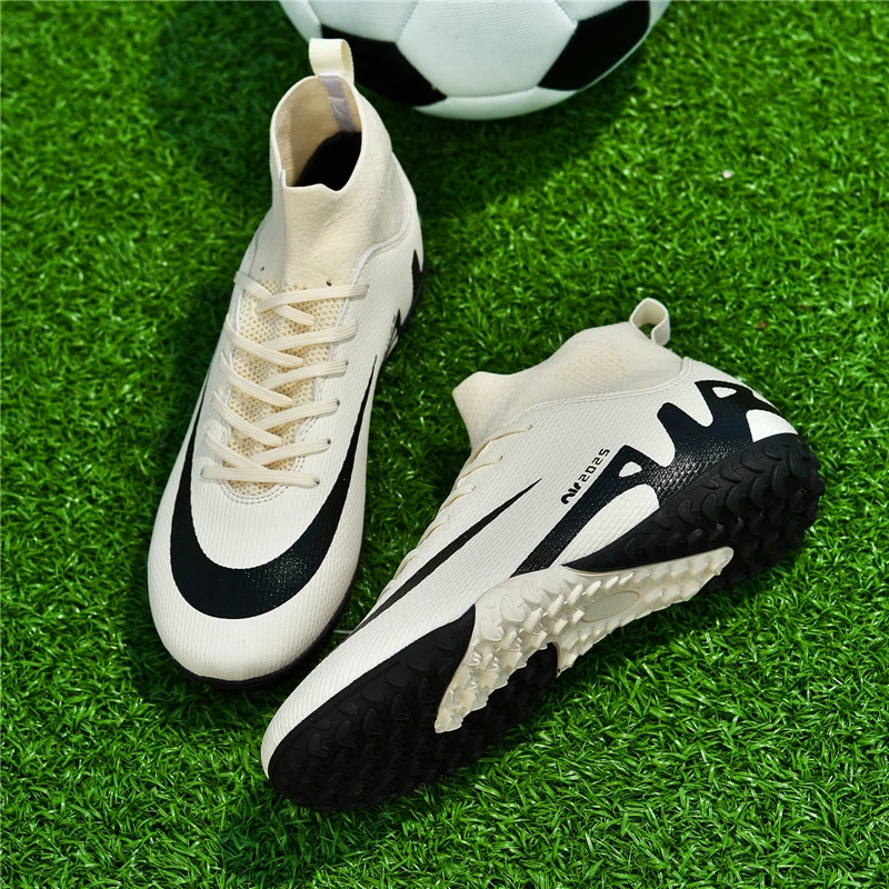 Society Cleats Men Soccer Shoes Professional Boys Football Boots Indoor Football Field Boots Fast Original Non Slip Sneakers