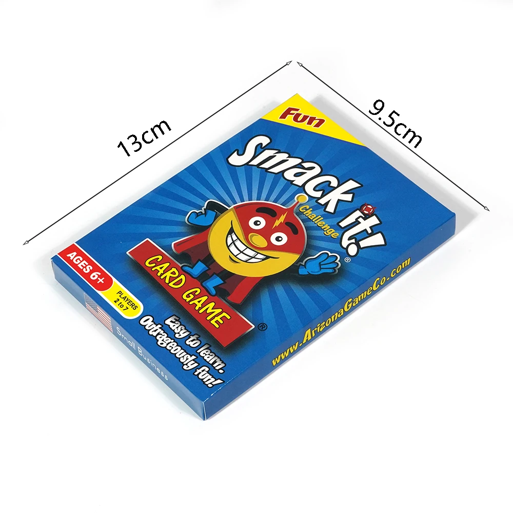 Smack it Card Game Family Card Game Fun and Easy to Learn Perfect Stocking Stuffer English