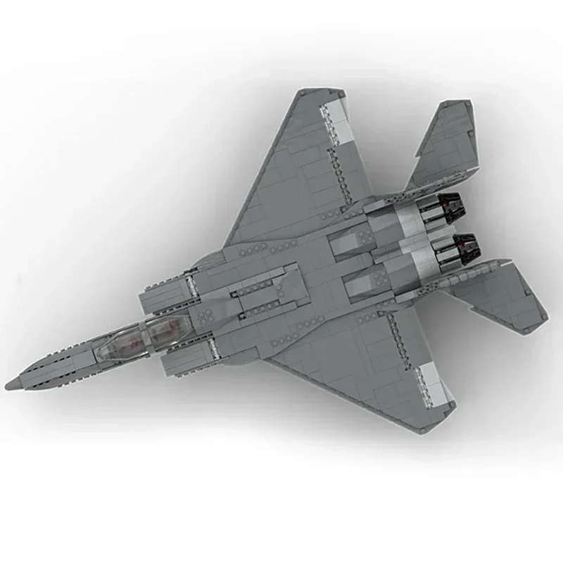 Militaire Model Moc Bouwstenen F-15 E Strike Eagle 1:33 Vechter Technologie Blokken Geschenken Kerst Speelgoed DIY Sets Montage