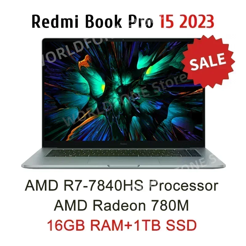 Xiaomi Redmi Book Pro 15 Laptop 16GB 1TB AMD R7 7840HS