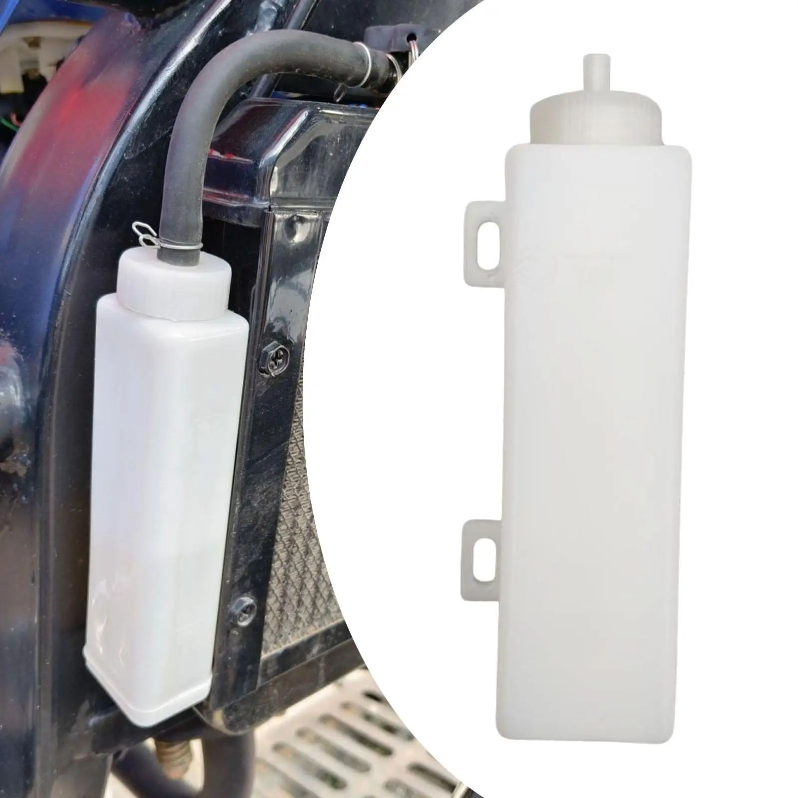 Motorcycle Coolant Overflow Tank Easy to Install Spare Parts Portable Reliable