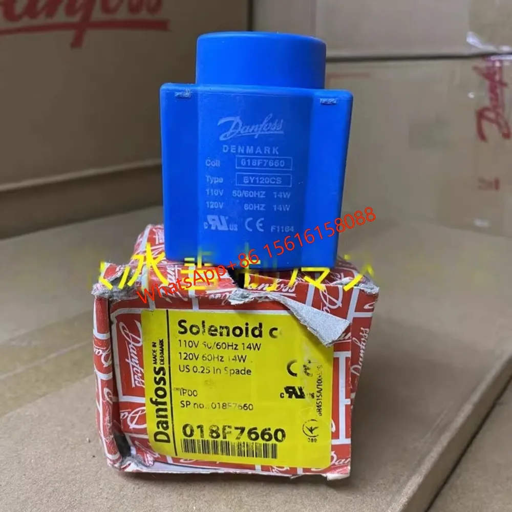 New Danfoss solenoid valve coils: 018F6703, 018F6178, 018F6856, 018F6857, 018F6861, 018F6851, 018F7397, 018F7363, 018F6801