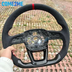 Carbon Fiber Steering Wheel Fit For Audi Steering Wheel A3 2020-2024 Q3 2019-2024