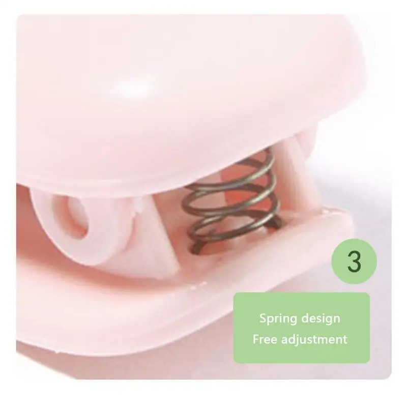 Mini Tape Dispenser Candy Color Eyelashes Extension Tapes Dispenser Stable Tape Cutting Clip Stainless Sawtooth Hand-Tearable