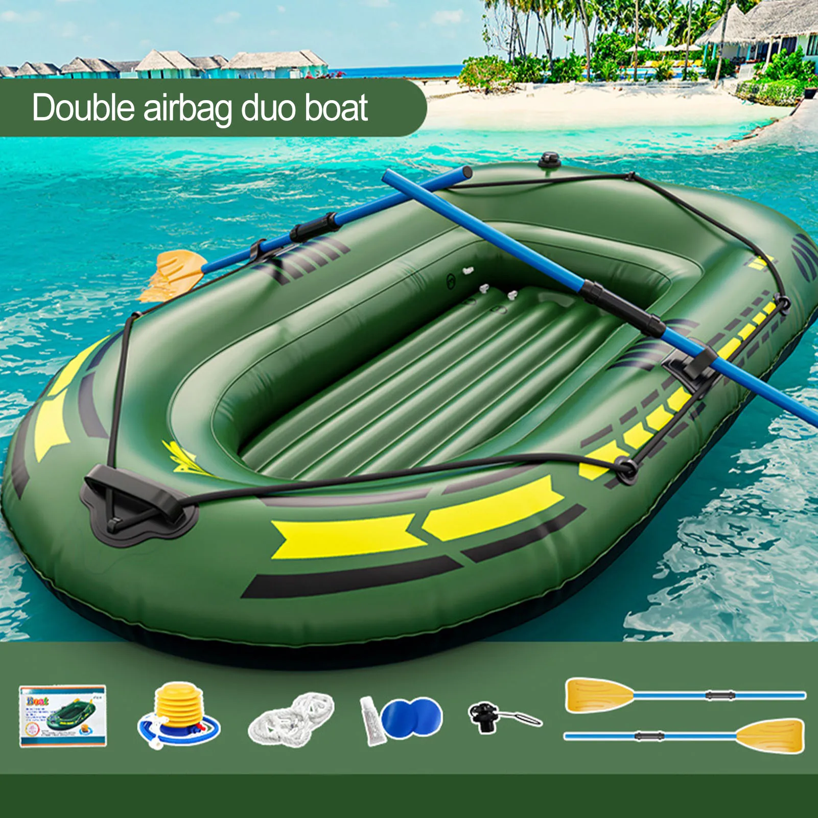 Inflatable Fishing Kayak Boat 5