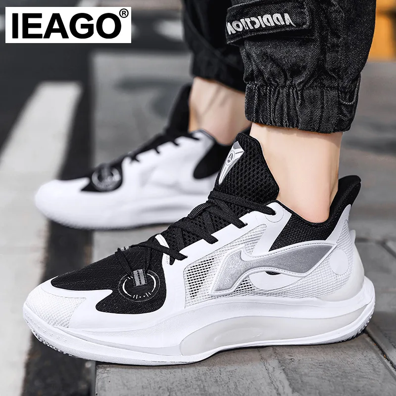 

IEAGO Original Spike Basketball Shoes For Men Women Training Running Sport Breathable Sneakers Comfortable Footwear