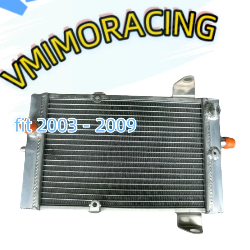 

For ATV Quad Kawasaki KVF700 KVF 700 Prairie 700 4X4 KFX700 KFX 700 fit 2003 - 2009 IG V Force 04 05 06 07 Aluminum Radiator