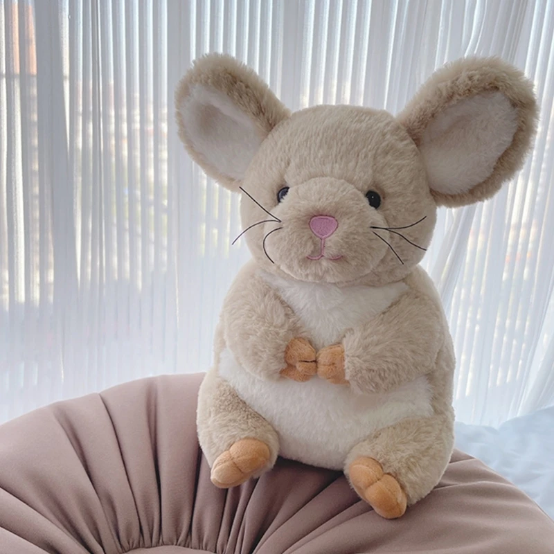 Mềm Mại Sang Trọng Búp Bê Thú Nhồi Bông Đồ Chơi An Toàn Làm Dịu Người Bạn Đồng Hành Ném Gối Cho Trẻ Người Lớn Trang Trí Nhà