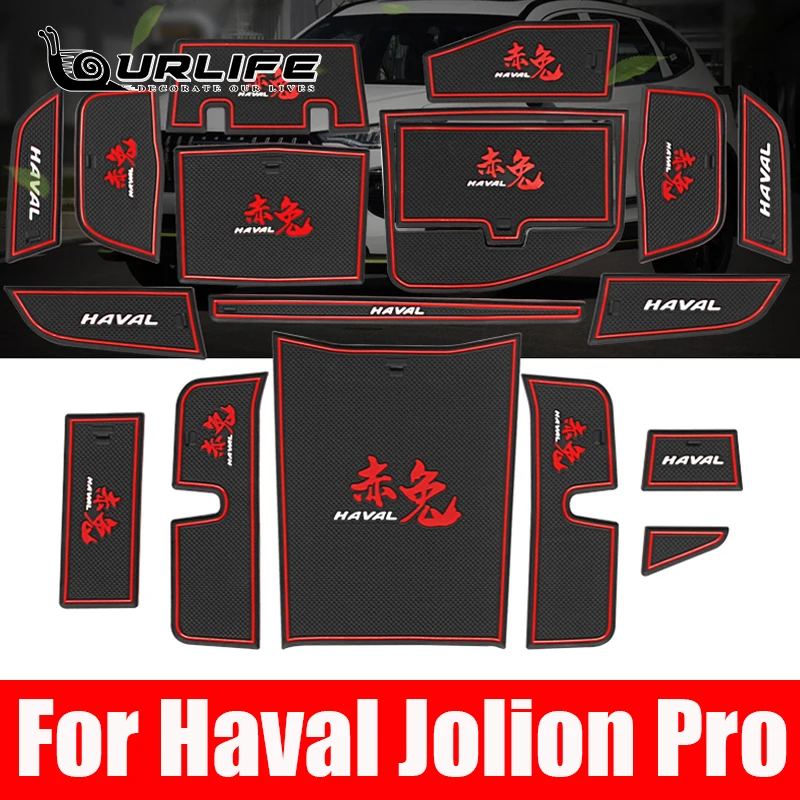 

For Haval Jolion Pro 2024 2025 Accessory Door Slot Gasket Dust Proof Anti Slip And Anti Noise Rubber Interior