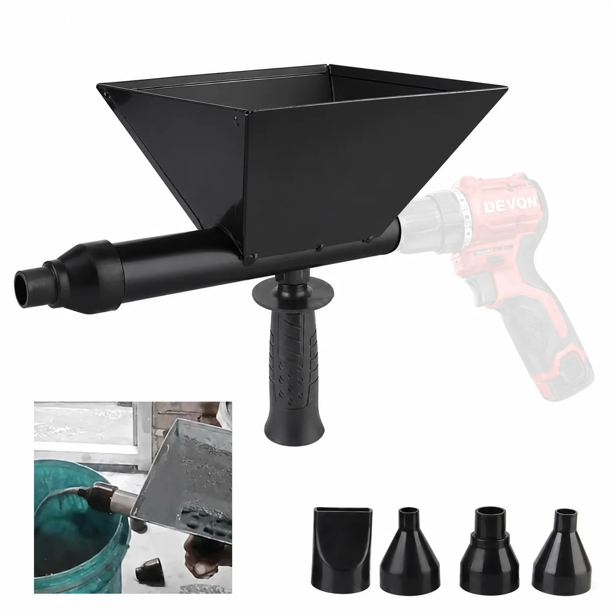 Cement Lime Pump Grouting Machine Mortar Sprayer Caulking Gun Grout Filling Tool Automatic Pointing Tuck Grouting Applicator