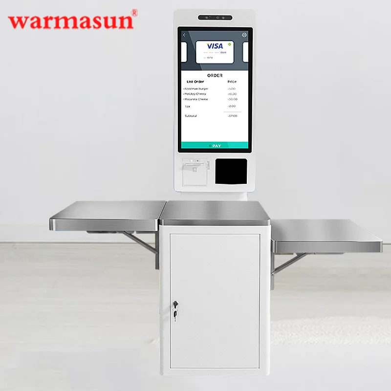 Built-in Thermal Printer Face Recognition Payment Convenience Self-service Business Super Settlement Machine Cash Register