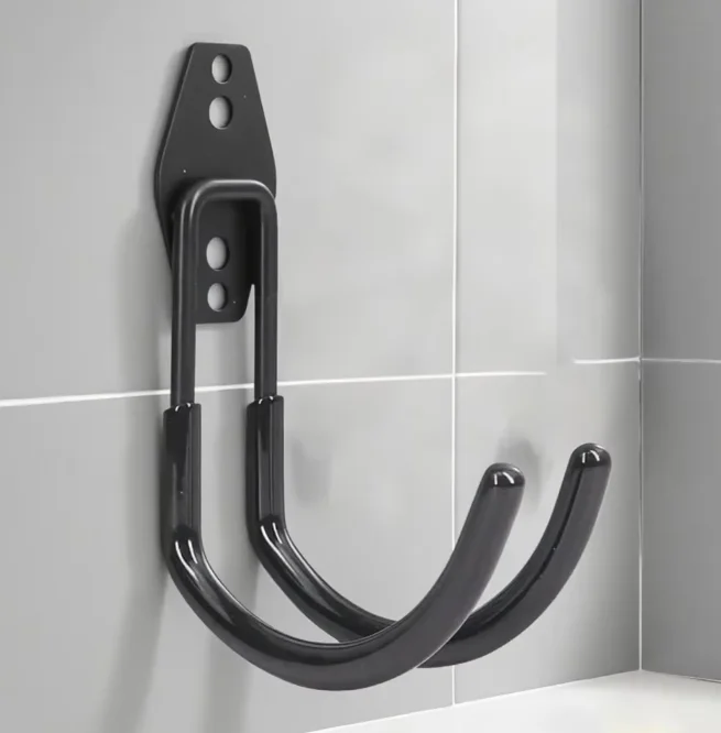1PC Heavy Duty Wall Mount Garage Storage Utility Hooks for Garden Tool Organizer Hanging Storage Rack for Hand Tools