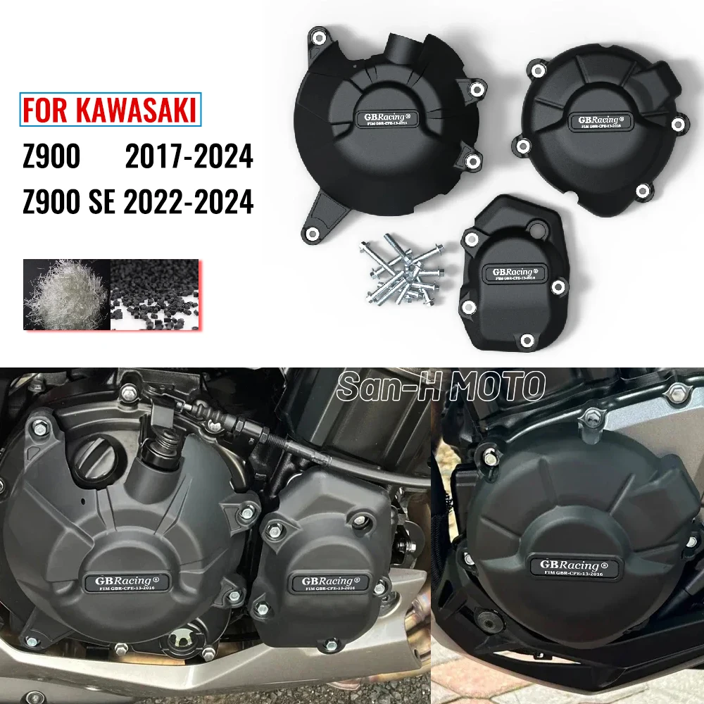 

GB Racing Z900 & Z900SE 2017 2018 2019 2020 2021 2022 2023 2024 2025 For KAWASAKI Motorcycles Engine cover Protection case