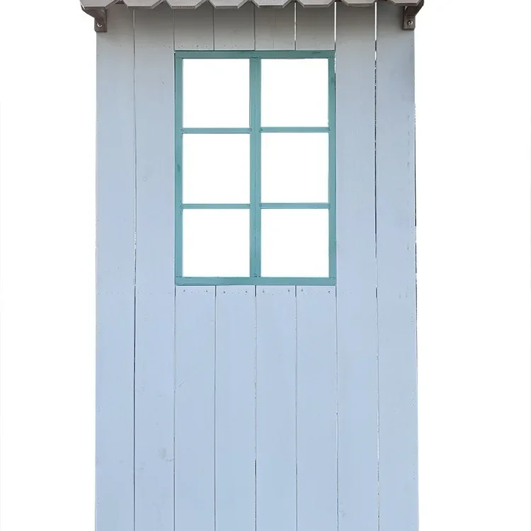 Antiseptic wood screen pendant background panel courtyard wall outdoor courtyard garden balcony decoration large wooden